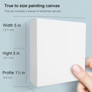 PHOENIX 5x5 Inch Gallery Depth Watercolor Canvas 4 Pack | 5"x5" | Gallery Canvas — 2