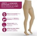 JOBST 115281 BSN Medical Opaque Compression Sock with Closed Toe, Waist High, X-Large, 20mm-30mm HG Size, Natural — 4