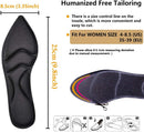 Shoe Insoles Women, Arch Support Insoles Breathable(2 Pairs Black) — 3