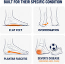 Dr. StepAlign Orthotic Insoles for Kids & Youth | Podiatrist-Designed Arch Support for Flat Feet, Overpronation & Heel Pain | Children's Growing Feet Shoe Inserts | Boys & Girls, Youth F — 5