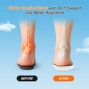 4D Cloud-Soft Comfort Soles for Women - Memory Foam Cushioning Steppers Insoles with Heel Shock Pad - Trim-to-Fit Arch Support Insoles for Foot Pain Relief and Fatigue Reduction (US W 6.5-9) - Black — 5