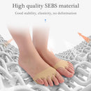 SooGree 2 Pairs Honeycomb Fabric Forefoot Pads Men Women Soft Metatarsal Foot Pads Soft Gel Ball of Foot Cushions for Pain Relief 4