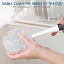 SetSail Dish Brush Set of 3 with Bottle Brush, Dish Scrub Brush with Long Handle Deep Cleaning Handle Brush with… — 6