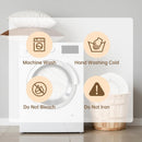 Donut Small Dog Bed Round Calming Kitten & Puppy Bed,20in White — 8