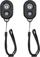 Wireless Camera Remote Shutter for Smartphones (2 Pack), zttopo Wireless Phone Camera Remote Control Compatible with iPhone/Android Cell Phone - Create Amazing Photos and Selfies, Wrist Strap Included photo 1