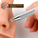 Piercing Taper Ball Grabber Tool for Changing Jewelry - 14G 16G 18G 20G Stainless Steel Flat Back Earring Applicator… — 7