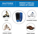 Tuli's Gaitors, 3/4 Length Arch Support Insoles for Fallen Arches, Large — 5