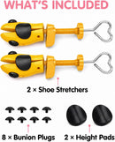 Kids Shoe Stretcher,Shoe Stretcher for Children fit 3-10 Years Old Children,Adjustable Length Width Gifts for Girls Boys | yellow — 2