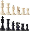 Staunton Tournament Chess Pieces, Triple Weighted with 3.75" King and 2 extra…
