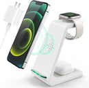 3 in 1 Wireless Charging Station, 2026 Upgraded Fast Desk Charger Station for iPhone 17 16 15 14 13 12 Pro Max Plus, Charger Stand for Apple Watch 11 10 9 8 7 6 5 4 3 2 Ultra SE, Airpods 4 3 2 Pro photo 1
