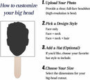 Big Head Cutout on a Stick – 6" to 48" Personalized Face Cutouts for Graduation Party, Birthday Custom Photo Booth Decoration Gifts, 1PC — 4