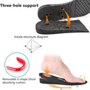 Height Increase Insoles 4-Layer Air up Shoe Lifts Elevator Shoes Insole 2.95inches(7.5 cm) Heels Lift Inserts for Men and Women — 2