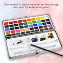Grabie 50 Color Watercolor Paint Set with Brush Pens | 50 Colors — 6