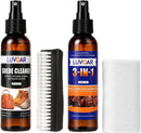 Suede Conditioner and 3-in-1 Leather Cleaner and Conditioner,for Car Interiors, Apparel, Furniture, Boots — 1