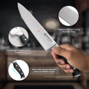 Brewin Professional Kitchen Knives, 3PC Chef Knife Set Sharp Knives for Kitchen High Carbon Stainless Steel,… — 4