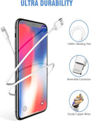 iPhone Charger, 10FT 2 Pack Long Lightning Cable【Apple MFi Certified】10Foot 7