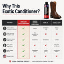Berkland Exotic Leather Conditioner, 8 fl oz - 3-in-1, Made in the USA — 7