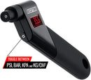 Accutire Digital Tire Pressure Gauge (5-150 psi) psi/bar/kPa/kg-cm2 (Black)