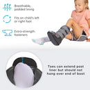 BraceAbility Pediatric Walking Boot - Children's Medical Walker CAM Orthopedic Support Shoe for Youth Ankle Break Injury, Kid's Stress Metatarsal Bone Fracture, Broken Foot or Toe Recovery Cast (XL) — 4