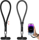 Phone Lanyard, 2 Pack Adjustable Cell Phone Lanyard Strap, Hand Wrist Strap Lanyard with Tether Tabs for Smartphones photo 1