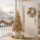 Valery Madelyn 24" Pre-Lit Large Christmas Wreath for Front Door with Light — 3