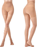 Compression Pantyhose for Women, Compression Stockings for Women | Small | Natural — 1