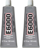 Eclectic Products 220011 2 Pack 3.7 oz. E-6000 High Viscosity Multi-Purpose Adhesive, Clear Product Name — 1