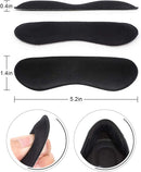 Dr. Foot's Heel Grips Liner Insert for Shoes Too Big, Shoe Inserts Liners for Loose Shoes, Preventing Heel Slipping, Rubbing, Non-Slip (Black) — 3