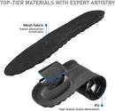VivoFoot 2 Pair Anti-Fatigue Pain Relief Foam Comfort Insoles (M7-11,Black) — 2