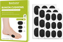 Bukihome Bunion Cushions Pain Relief Bunion Pads to Wear in Shoes - Strong Adhesion & Waterproof,Moleskin Guards Protect Feet for Men and Women, Prevents Friction and Pressure,Black(27 Count) | 27 Count (Pack of 1) — 1