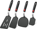 4Pcs Silicone Spatula Turner Set, Heat Resistant Silicone Spatula for Nonstick Cookware, BPA Free Kitchen Spatula… — 1