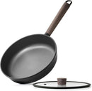 SENSARTE 9.5" Non Stick Frying Pans Skillet with Lid, PFOA/PFOS Free