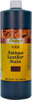 Fiebings Antique Leather Stain (32oz, Black) — 1