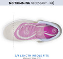 Comfort Zone Tri-Balance 3/4-Length Gel Insoles for Women, 6-10, 3-Pack — 4