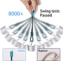 Teeind Type C Cable Fast Charging, Tpc002 3 Pack(3Ft/0.9M 60W) C to Type C Charger Nylon Braided Cord Compatible with iPhone 17/17 pro, 16/16 pro, MacBook, Samsung Galaxy S25/24/23/22, for Daily Use 5