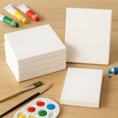 LWR CRAFTS Mini Stretched Canvas 4" X 4" Pack of 6 | 4"x4"x6 — 8