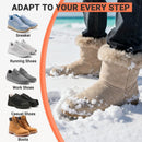 riemot Merino Wool Warm Insoles for Men,Winter Boot Insert Gray US12/ EU45 — 7