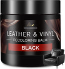 Leather Recoloring Balm and Leather Repair Kit for Furniture, Black Leather Restorer for Couches, Furniture, Car Seats, Leather Paint & — 1
