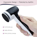 APRELM Rechargeable Electric Foot Callus Remover with 3-Sizes 120Pcs Sandpaper Discs, Professional 1000RPM 3-Speed Control Electric Foot File (E7 Black) — 2