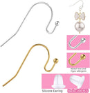 Earring Hooks,600pcs Hypoallergenic Earrings Making kit,Earring Finding — 4