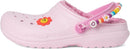 Crocs Kids' Classic Lined Kids Clog – Pink Milk — 4