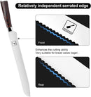 imarku Bread Knife,10 In German Professional Homemade Bread Slicing Knife — 2