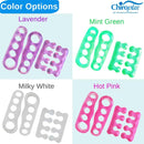 Chiroplax Gel Toe Separators Stretchers Spacers Bunion Tailor's Relief 3