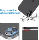 Dengduoduo Camera Lens Protector for iPhone 16 and 16 Plus 3 Pack, Tempered Glass, Ultra HD, 9H Hardness, Anti-Scratch, Case Friendly, Easy to Install [No Affect on Night Shots] — 6