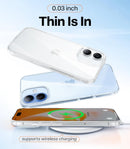 TORRAS for iPhone 17 Case Crystal Clear, Anti-Yellowing, Clear 6.3" — 8