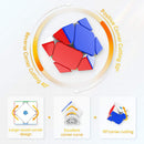 GAN Skewb 32 Magnets, Magnetic Speed Cube Gans Skewb Puzzle Cube Magic Cube Enhanced Version Light-Weight GES Pro 90° Corner Cutting for Children Adult Competition — 4