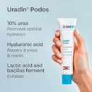 ISDIN Uradin Podos Foot Cream, 10% Urea, Repairs Cracked Feet, 2.5 fl oz — 6