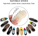 Dr.Foot Heel Grips for Men and Women, Self-Adhesive Heel Cushion Inserts Prevent Heel Slipping, Rubbing, Blisters, Foot Pain, and Improve Shoe Fit - 2pairs+ Extra 1pair (Beige) — 3