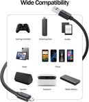 Superer Micro USB Charger Cable Fit for PS4 Controller, Kindle Paperwhite, Amazon Fire Tablet, Roku Streaming Stick, Fire TV Stick, Xbox One X S, Android Phone Fast Charging Data Sync Power Cord 4