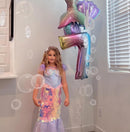 Decor365 Under the Sea Party Decorations White Bubble Garlands Little Mermaid Birthday Decorations Bday Hanging Streamer Beach Banner Under Water Decor Nautical Backdrop Kids Ocean Party Supplies | 4.7inch. — 3